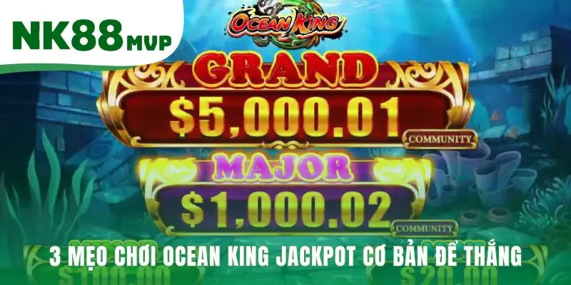 Mẹo chơi Ocean King Jackpot dễ thắng nhất xây dựng lợi thế ban đầu