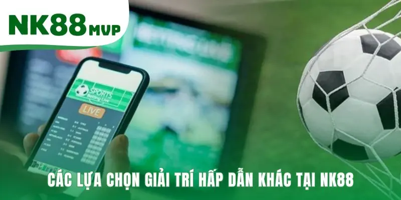 Thể Thao NK88 - Hàng Ngàn Kèo Cược Từ Bóng Đá Tới Esports 2 Các lựa chọn giải trí khác gồm casino xổ số và bắn cá