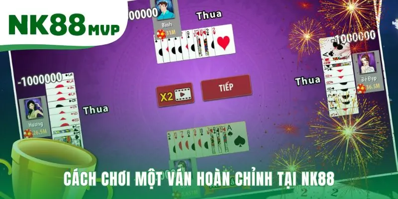 Quy trình chơi Bài Sâm Lốc từ chia bài đến khi có người về nhất